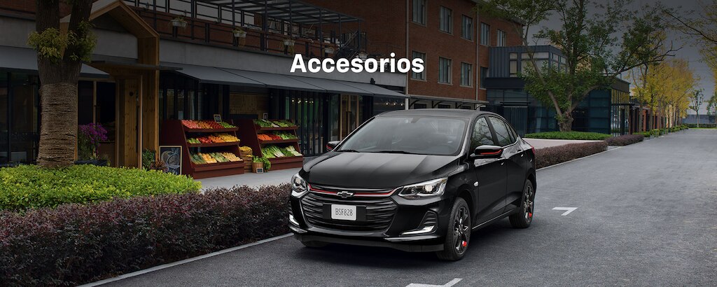 Personaliza tu Onix 2025, sedán deportivo con accesorios originales Chevrolet, que añaden estilo y funcionalidad