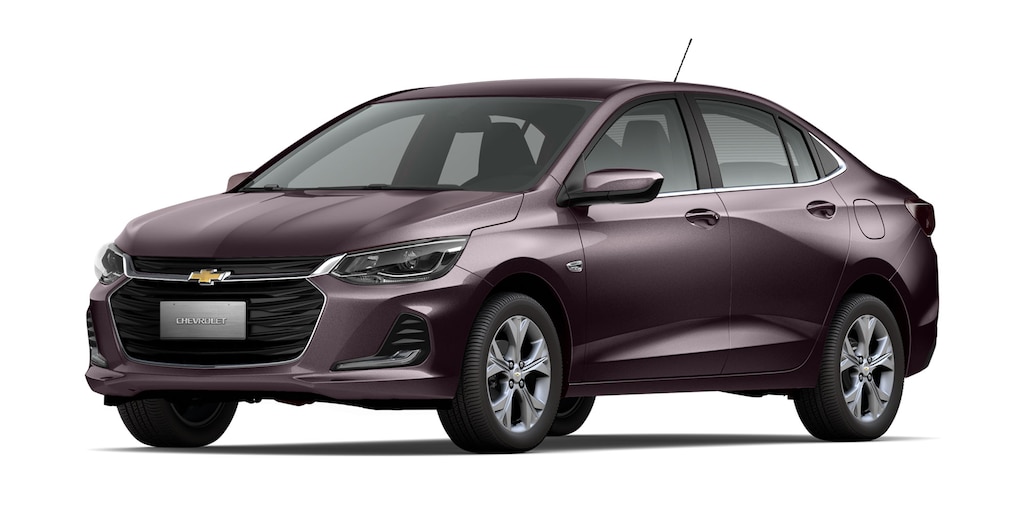Chevrolet Onix 2025, sedán deportivo en color trufa metálico