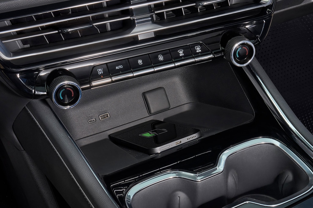 Nuevo diseño de consola central para tu Chevrolet Traverse 2024, camioneta familiar 8 pasajeros, motor Turbo 2.5L