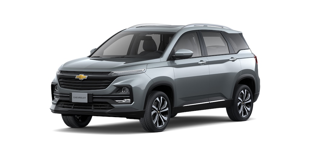 Nueva SUV Chevrolet Captiva 2025, tu camioneta familiar favorita en color acero metálico
