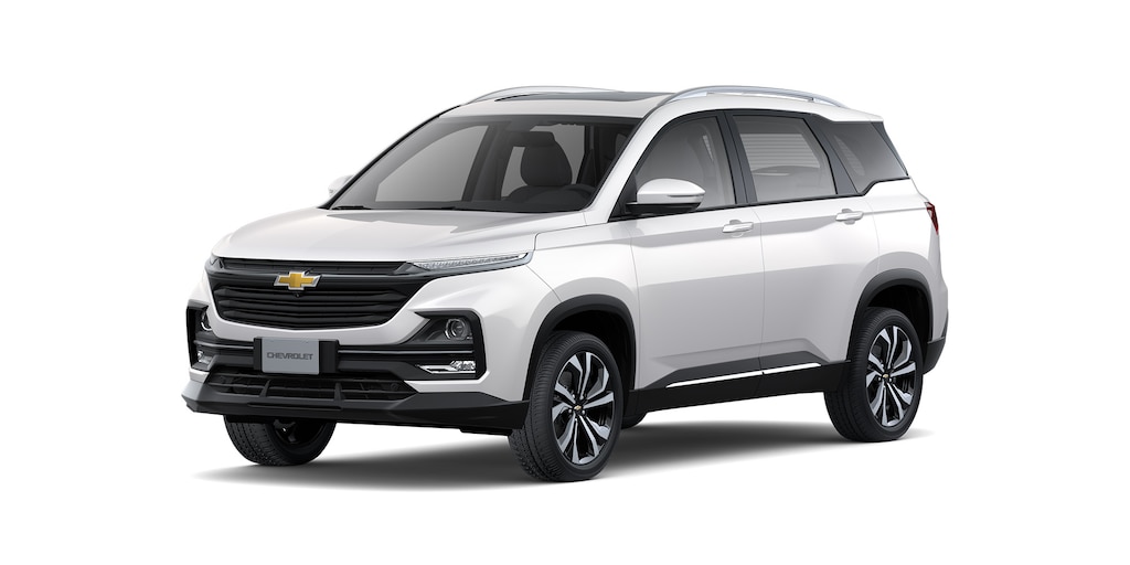 Nueva SUV Chevrolet Captiva 2025, tu camioneta familiar favorita en color blanco