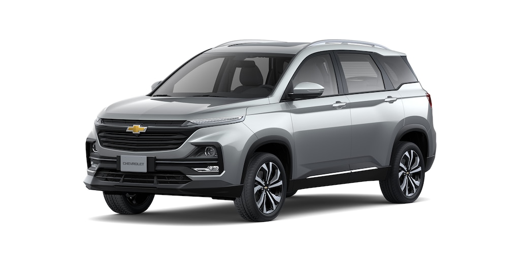 Nueva SUV Chevrolet Captiva 2025, tu camioneta familiar favorita en color plata