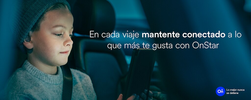 Con OnStar tienes mejores trayectos para ti y tus pasajeros. Descúbrelo.