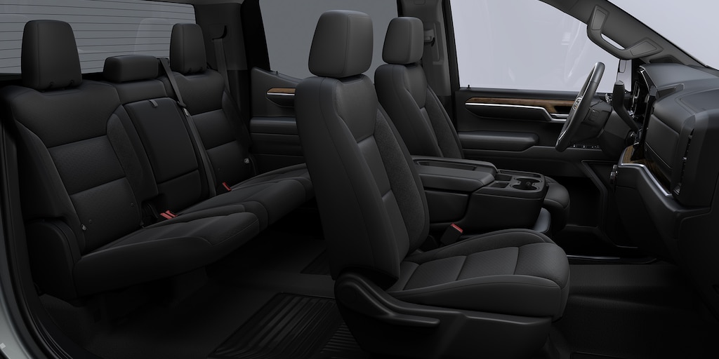 Interior Tela negro para Chevrolet Cheyenne 2024